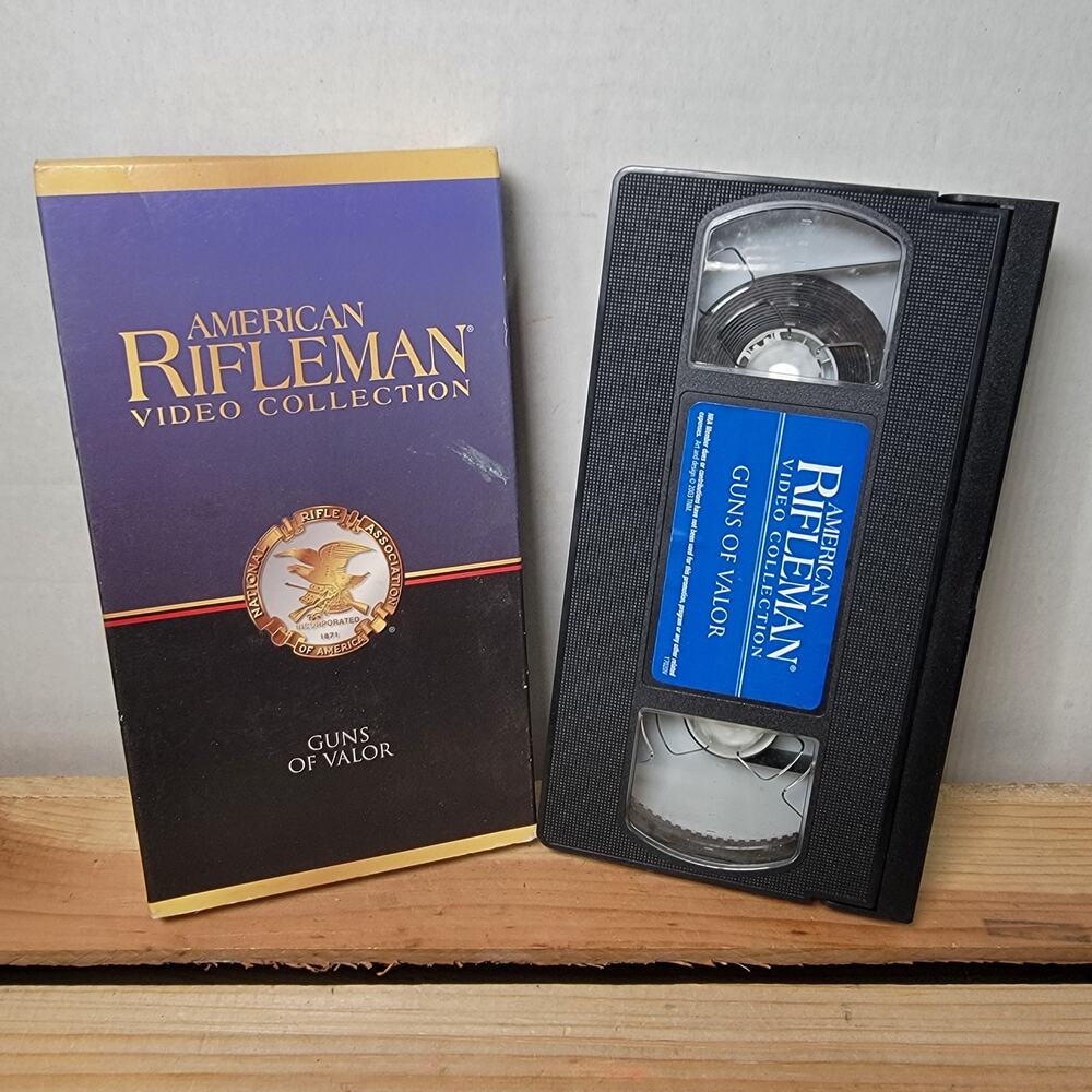 VINTAGE VHS American Rifleman Video Collection: G*ns Of Valor 2001